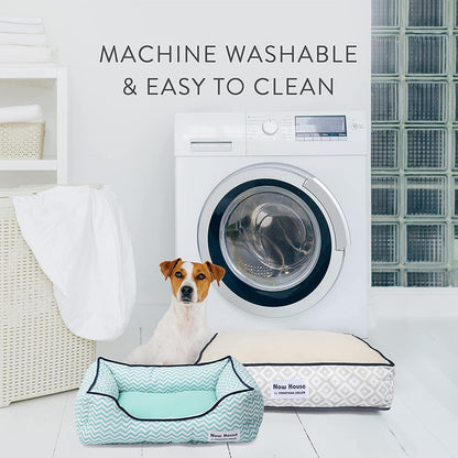 Now House for Pets by  Grey Diamond Cuddler Dog Bed, Small | Small Dog Bed Washable Dog Bed for Small Dogs by Now House by